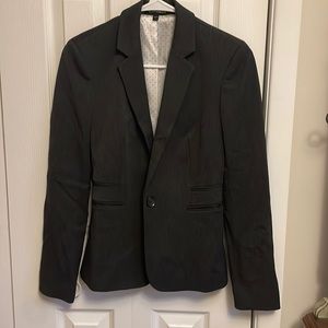 Express dark gray women’s blazer
